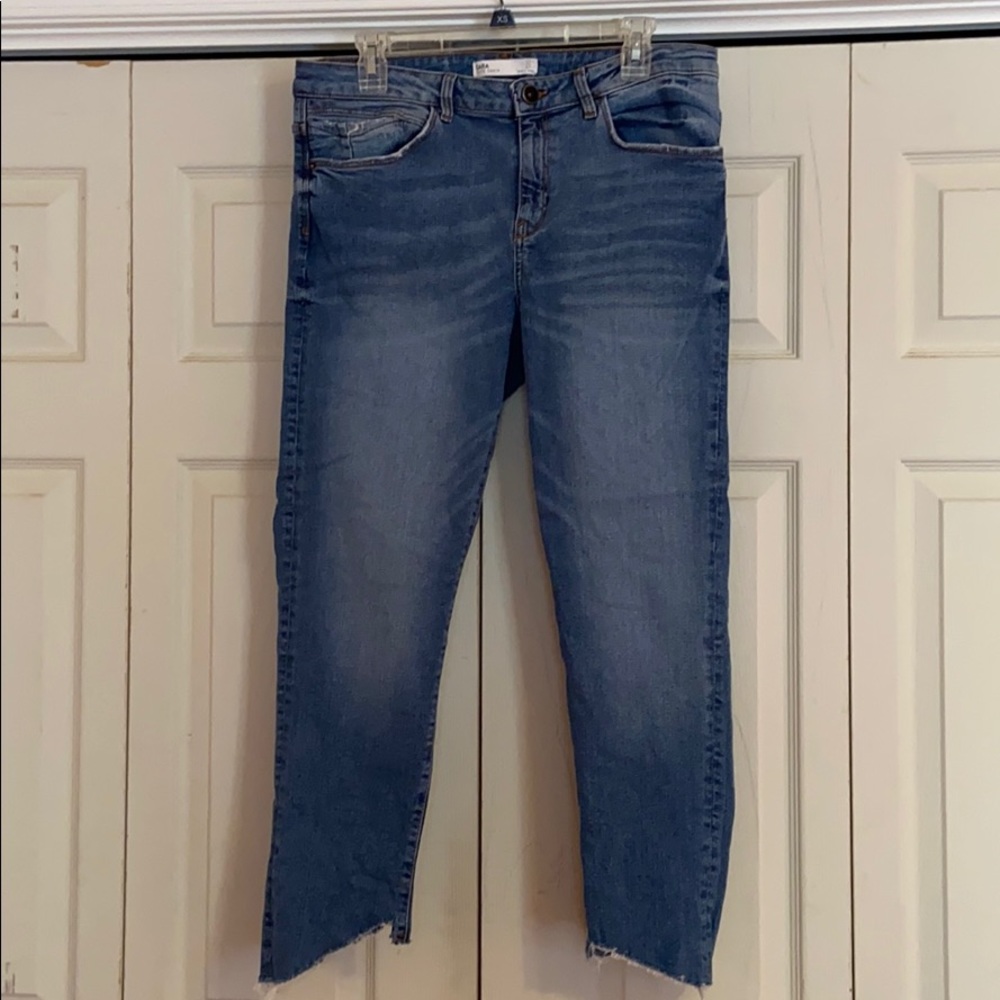 Zara Jeans- High Waisted Mom Fit